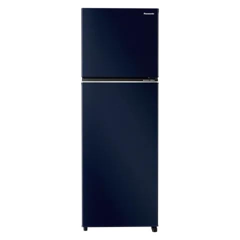 Panasonic 2 Star Prime Convertible With Econavi 6-Stage Smart Inverter Frost-Free Double Door Refrigerator (NR-TG368BPAN, Deep Ocean Blue, Ag Clean &Jumbo Vegetable Basket 35ltr (Net Capacity 322L)