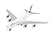 Daron Worldwide Trading RT6008 British Airways A380 Single Plane, White