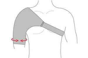 Tutore per spalla funzionale Pavis Destro (Blu, L