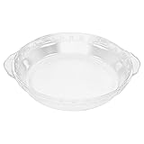 Plat à pâtisserie rond - cette casserole profonde convient à les types de et peut également être utilisée comme casserole pour les plats de légumes et de fruits, plat à rôtir