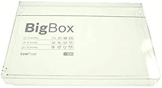 FACADE TIROIR CONGÉLATEUR SUPÉRIEUR POUR CONGELATEUR BOSCH, GAGGENAU, NEFF, SIEMENS, VIVA - 00743234