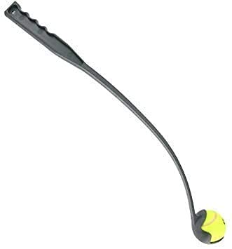 Pet Guard Dog Ball Launcher Thrower with Tennis Ball, Long Handle, Great F