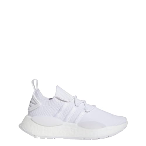 adidas Womens NMD W1 Lace Up Sneakers Shoes Casual - White