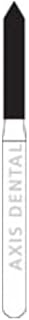 Axis Dental C885-014 NTI FG Friction Grip Beveled Cylinder Coarse Grit Diamond Burs 5/Pk