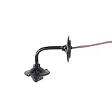 kesurpae Gartenleuchten, die im Freien skaliertes Modell LED Metalllaternenpfahl Bauen, Eisenbahnmaßstab Layout Landschafts Hängelampen Weg, Grau (Warmweiß)