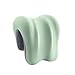 OIIBWQ Desk Sleeping Napping Pillow Headrest Pillow Washable Cover Multi Use Skin Friendly Material Neck Support for Office Chair, Green