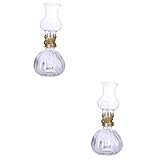 Lampe à beurre : facile à utiliser, il suffit de verser du kérosène, d'allumer la mèche, de mettre l'abat-jour pour éclairer votre maison, lampe à kérosène adorn