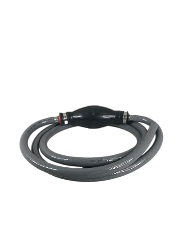 Pactrade Marine PM153010 Boat Universal Fuel Line Assembly, Hose Barbs Outboard Primer Bulb