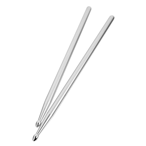 Baquetas de aleación de aluminio para percusión 1 par miniatura 1