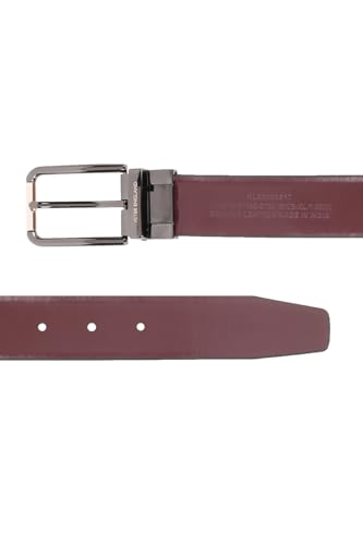 Image of Peter England Men Leather Reversible Belt