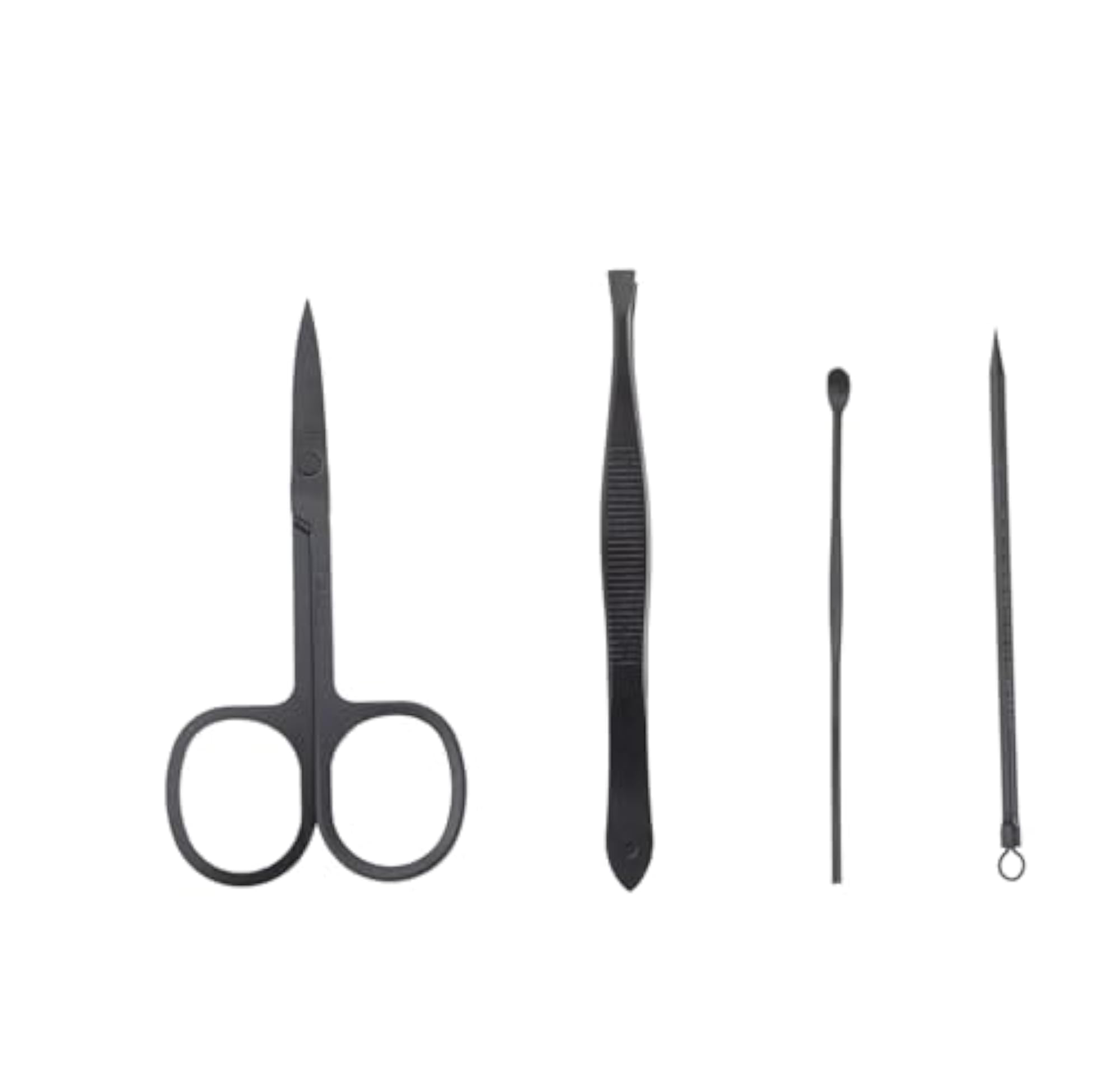 Stainless Steel Nail Clippers Grooming Kit, Travel Case
