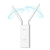 BrosTrend AC1200 Ripetitore WiFi Esterno Potente Lunga Portata, Dual Band 5GHz 867Mbps + 2.4GHz 300Mbps, Antenna WiFi Extender Esterno Supporta 802.3af PoE, IP65 Outdoor, con Adattatore PoE Passivo