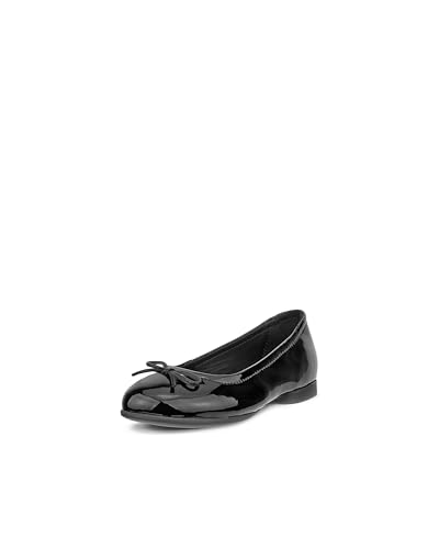 ECCO Unisex-Child Anine Slip-on Dress Bow Ballet Flat