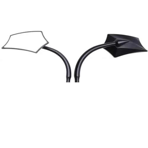 Espejo retrovisor Motocicleta para Harley Davidson Sportster Iron 883 Street Glide, Espejos retrovisores Deportivos Dobles de 8 mm Motorcycle Rearview Mirror
