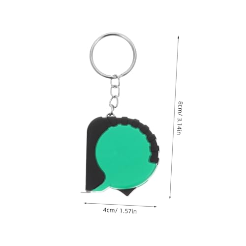 Cinta métrica retráctil automática 4pcs compacta miniatura 2