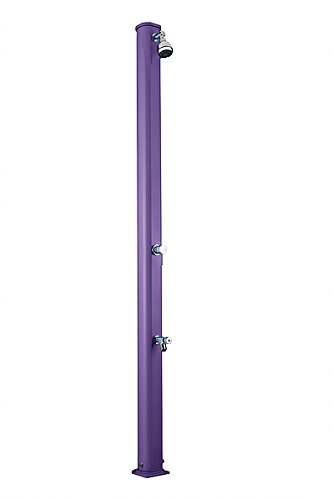 Ducha A Calefacción Solar Arkema A620/4005 Jolly S – Morado Ducha Solar Dal Diseño Recto Totalmente De Aluminio Tratamiento Anticorrosión