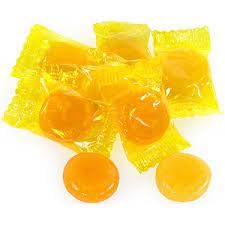 Smarty Stop Butterscotch Hard Candy Discs, Individually Wrapped Bulk Pack 2 Pound