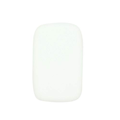BROVACS Silicone Cover Protector Case Holder Skin Jacket Compatible with LAND ROVER LR4 Range Rover 5 Button Smart Remote Key Fob CV4982 White - Image 2