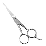 SMASOLO ステンレス製ヒゲトリミングはさみ 男性用実用的ビアードケアアクセサリー 耐久性高く使いやすいデザイン