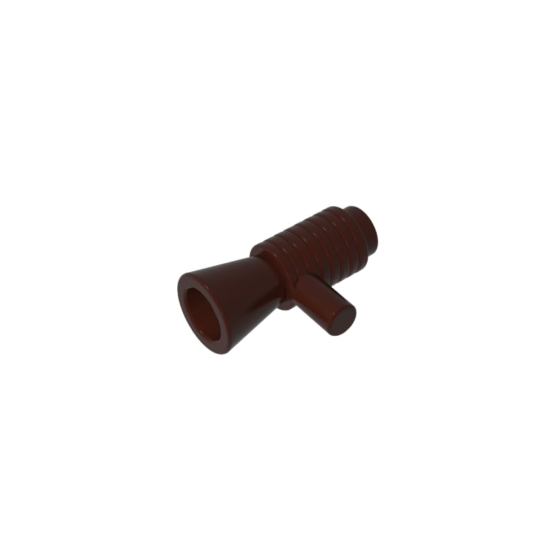GDS-90006 Compatible with LEGO 4349 Props Horn Gun, Dark Brown, 10 PCS โ image 1