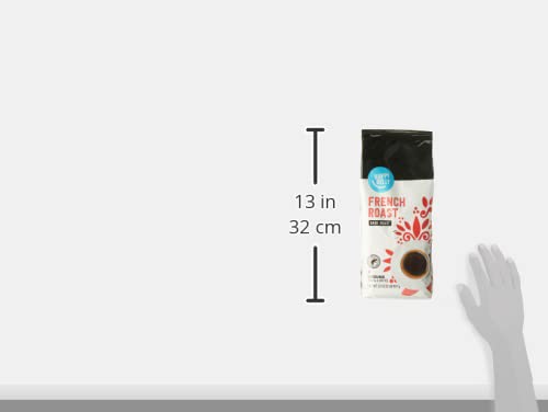 Happy Belly Amazon Brand - Happy Belly French Roast Ground Coffee, Dark Roast thumb #4