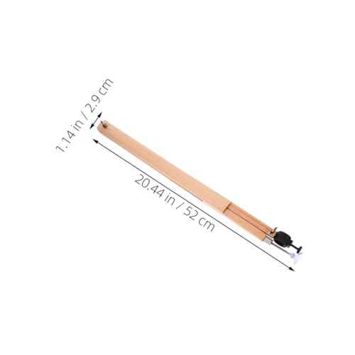 Compas de dessin en bois Uonlytech 2 Pcs pour enseignement de la géométrie sur tableau blanc - 2