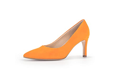 Gabor Pumps orange Jelly Velour 21.380.33 Klassische Pumps für Damen