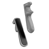 [Matériau innovant] : Fabriquée dans un nouveau matériau, la poignée se fixe facilement à votre tablette. Pour Elle peut être démontée et remontée à volonté sans aucun problème