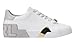 KARL LAGERFELD Paris Women's Melora Lace Up Sneaker, Bright White/Soft White, 6