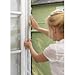 tesa INSECT STOP Klett Fliegengitter Premium für Türen - 2-tlg Insektenschutz mit Klettband, rückstandsfrei entfernbar, zuschneidbar - ohne Bohren - (2 x 65cm)120cm x 250cm - Anthrazit (Durchsichtig)