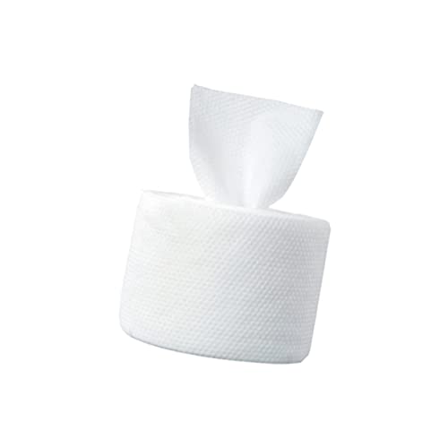 HAPINARY 1Pack Disposable Face Dual Use Pure Cotton Towels for Travel Makeup Removal Skin Friendly Highly Absorbent