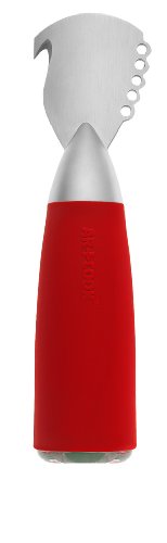 Art and Cook Citrus Zester Zinc Positive Collection, Red