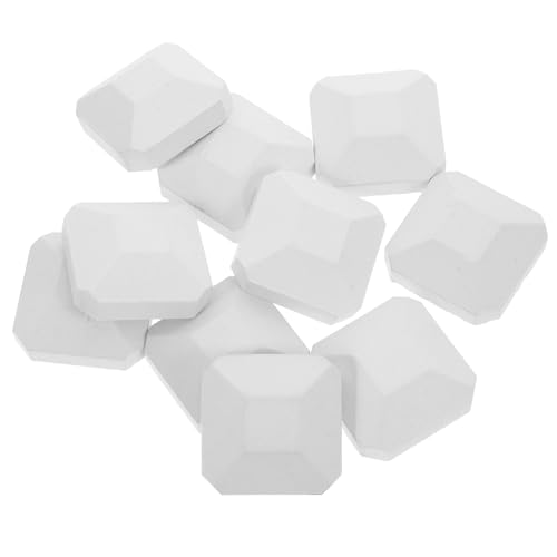 TOPPERFUN 10piezas Briquetas Portátiles De Cordierita Para Parrilla De Gas Repuesto Autolimpiable