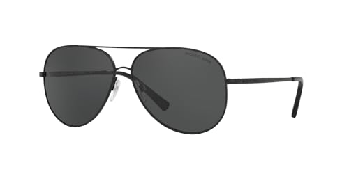 Michael Kors MK5016 Kendall Sunglasses, Matte Black/Grey Solid, 60 mm2
