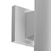 Progress Lighting 5-Inch Cylinder Outdoor Wall Sconce, 2-Light Modern Wall Mount Up and Down Lights, Interior and Exterior Lighting for Home or Porch, Polycarbonate Construction, White (P5713-30)