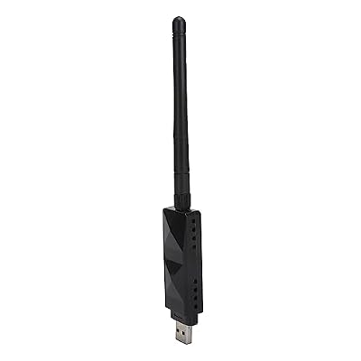 Tbest WiFi Adapter Atheros Ar9271 Wireless Netcard Ar9271 USB WLAN Adapter Removable 2Dbi Antenna Adapter for Network Perimeter Home Network and Connectivity
