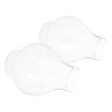 Scénarios d'utilisation multiples : idéal pour les salons, les chambres, les bureaux et autres espaces intérieurs, cheminée de lanterne à pétrole, remplacement de globe de lampe