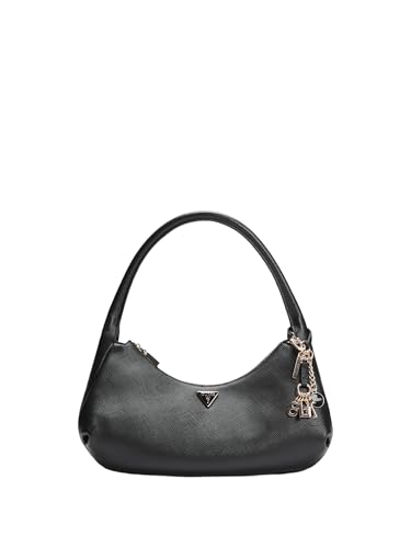 Sac à épaule Guess Gilda Hobo noir pour femme stylée au quotidien