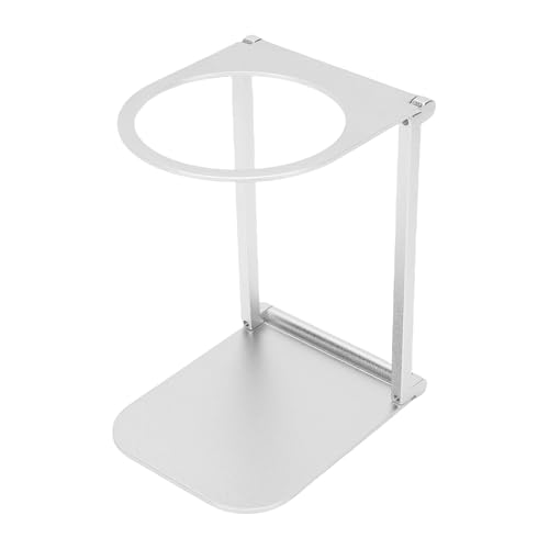 Soporte de café portátil de aluminio para camping y oficina