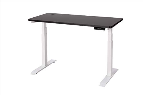 Unicoo Melamine 47.2 X 23.6 Inch Universal Table Top For Standard And Sit To Stand Height Adjustable Home And Office Desk Frames (Tabletop 47.2 - Black) #TOP6
