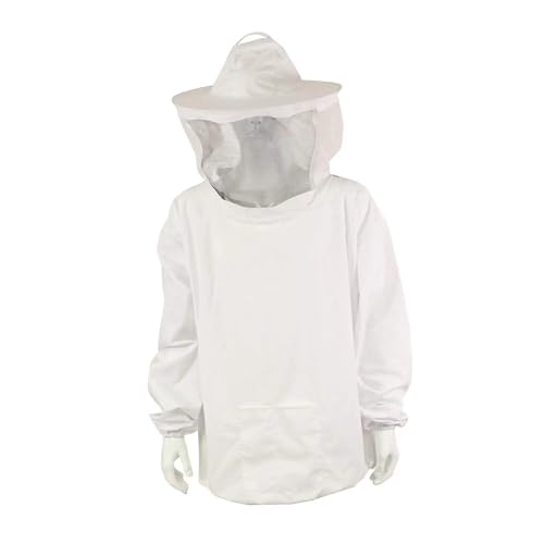 Chaqueta de apicultura con sombrero de velo y equipo de protección