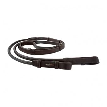 Rênes cousues rondes Kavalkade Florina cuir souple pour contact doux bouche