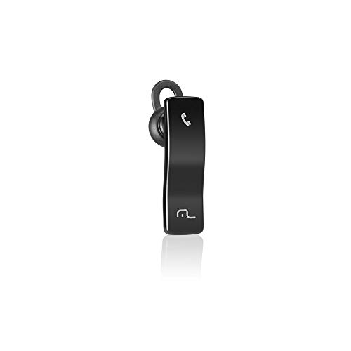 Fone de Ouvido Bluetooth Multilaser Monoauricular Sem Fio com Carregador Automotivo - AU203, Preto,