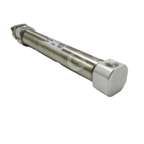 Minicilindro neumático CDM2BZ20-100 de acero inoxidable 5