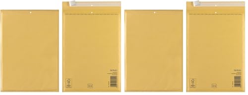 Herlitz 793406 Luftpolstertasche D/4, 180 x 260 mm (10 Stück | 180 x 260 mm [D/4], braun) (Packung mit 2)