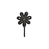 Fantashomewallmountedcastironhomedecorsinglehookflower  Urban Country Home Decor Fantashome wall mounted cast iron home decor single hook flower  urban country home decor