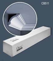 Cornisas molduras perfiles 16 m Orac Decor CB511N para Techo y Pared Pack 8 uds 3