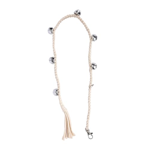 Totority Dog Training Bell with Strap Dog Bell for Communication Pet Training Aid for Dogs and Cats for Potty Training and Indoor Play Durable Dog Accessory