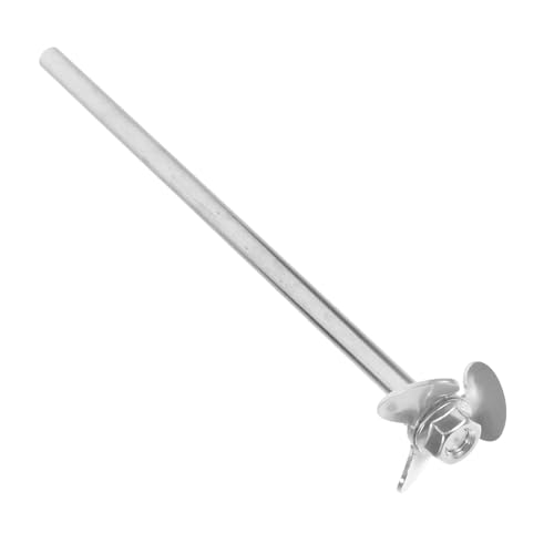 minkissy Stainless Steel Stirring Rod Quick to Clean with 3 Impeller Blade Efficient Liquid and Solid Mixing for Laboratory Use for Labs and Industrial Applications
