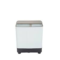 Haier 9.5 Kg Semi automatic Topload with Toughend glass and spray (HTW95-178FW)